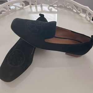 Tory Burch Suede Loafers
